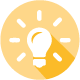 Maßgeschneiderte Designideen Icon Glühbirne